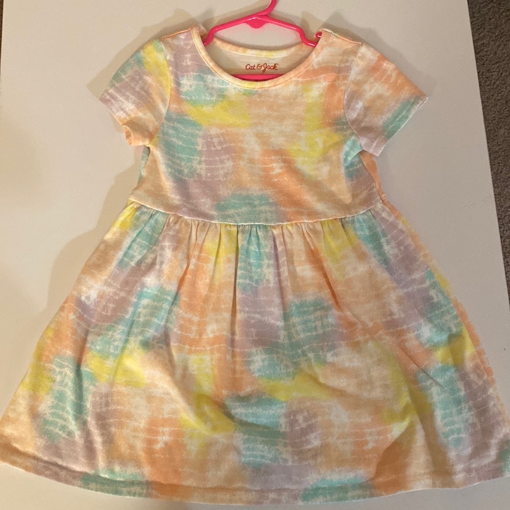 Girls tie dye dress 4t